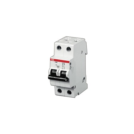 Abb MINI BREAKER, S200, 2 POLE, TRIP K, 0.5 AMP S202-K0.5